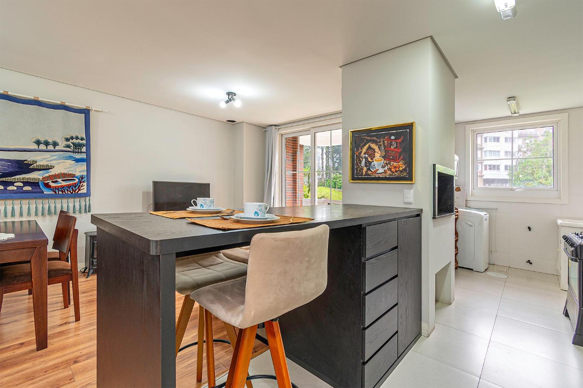 Incrivel Apartamento A 500M Da Rua Coberta Gramado Esterno foto