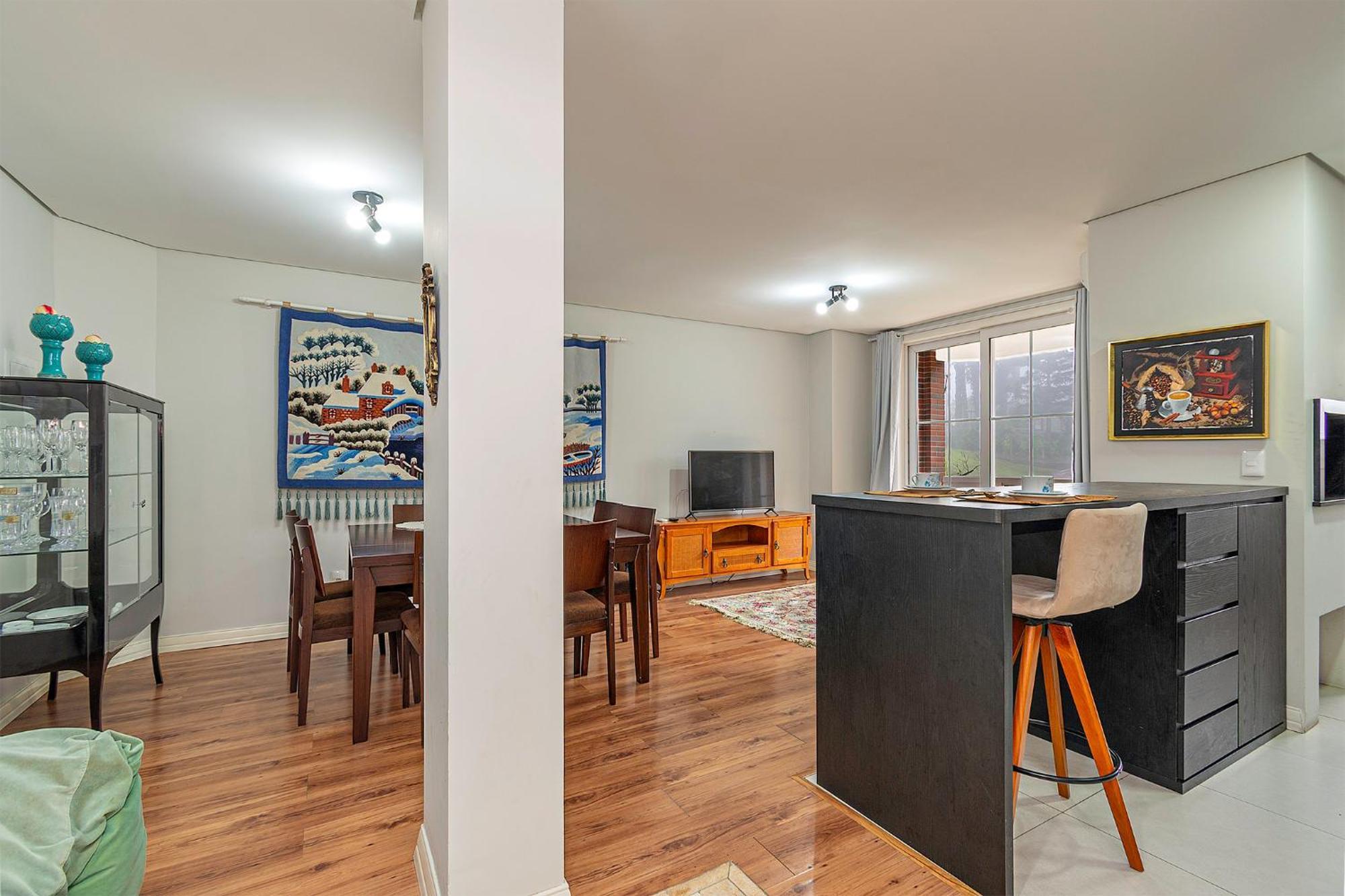 Incrivel Apartamento A 500M Da Rua Coberta Gramado Esterno foto